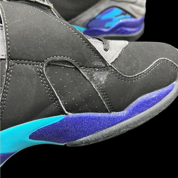 Nike Air Jordan 8 Retro Aqua Mens size 9.5 - Picture 5 of 11